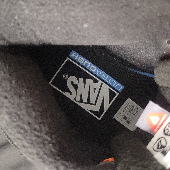 VANS UltraRange Exo Hi MTE-1 Dress Blues Black Orange - Picture 5 of 7